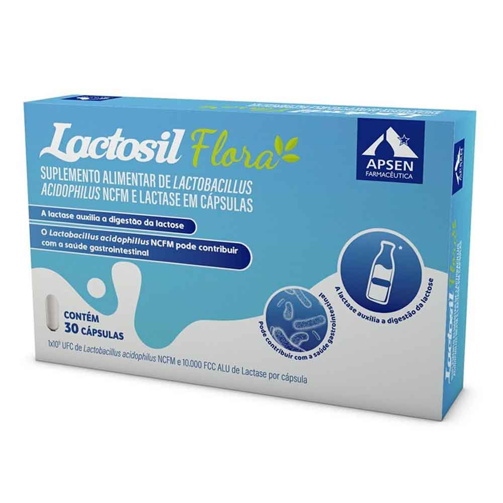 Lactosil Flora com 30 cápsulas