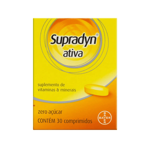 Supradyn Ativa Polivitamínico 30 comprimidos Supradyn Ativa Polivitamínico 30 comprimidos