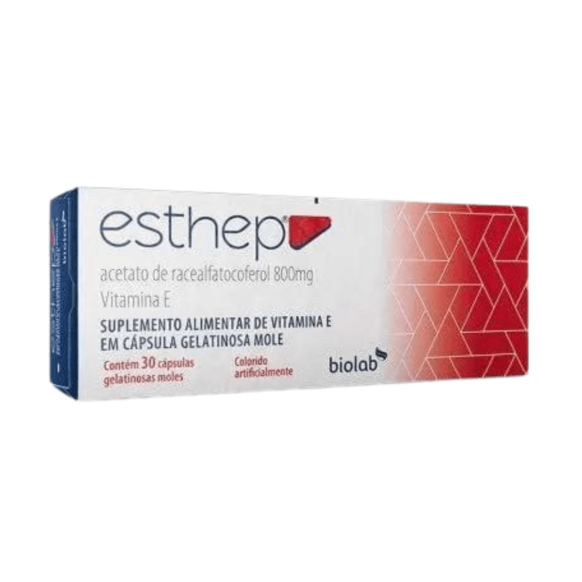 Esthep 800mg Vitamina E 30 cápsulas
