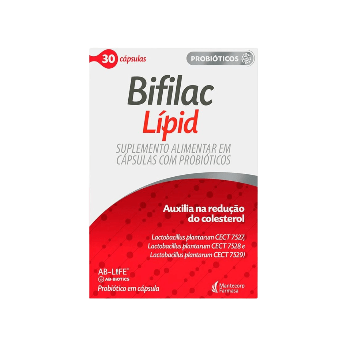 Bifilac Lípid Suplemento Alimentar com Probióticos 30 Cápsulas