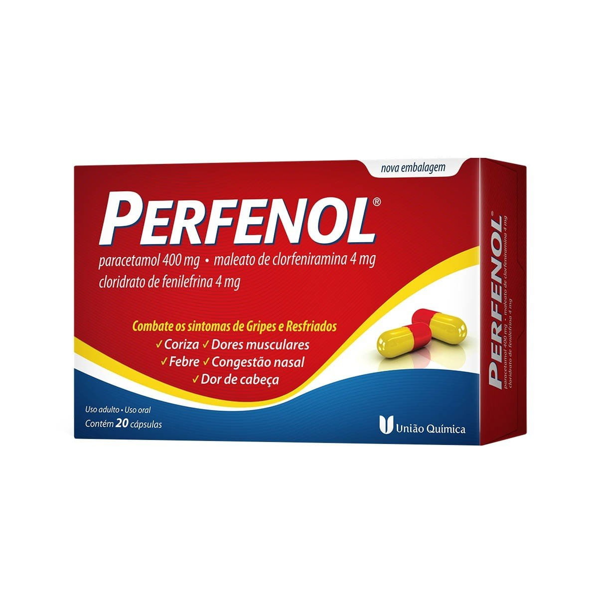 Perfenol com 20 Cápsulas
