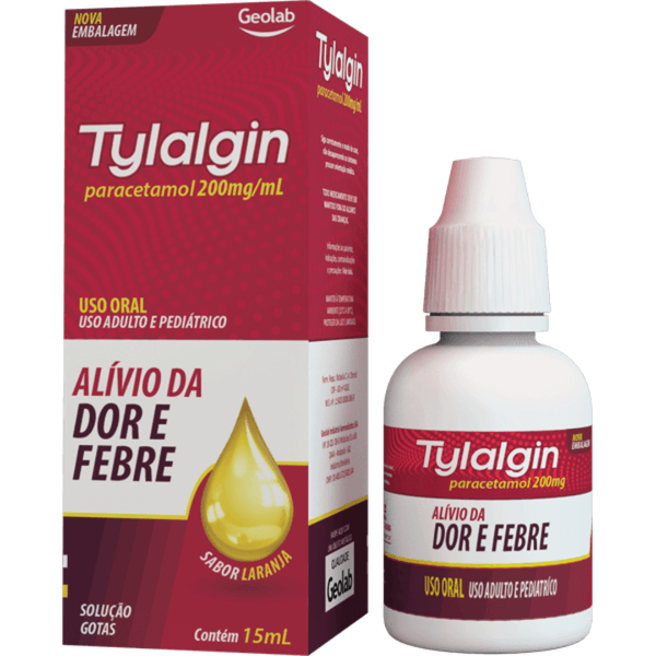 Tylalgin Gotas 200mg/ml com 15ml