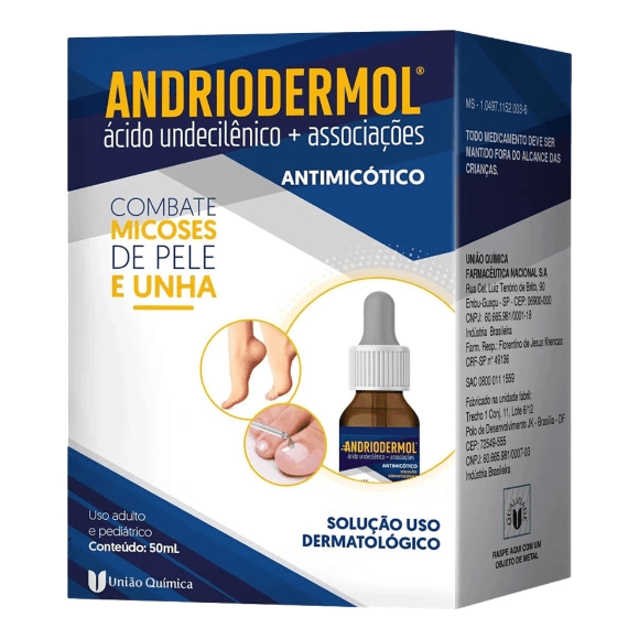 Andriodermol Solução Tópica 50ml