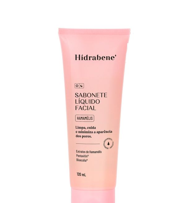 Sabonete Líquido Facial Hidrabene Hamamélis 120ml