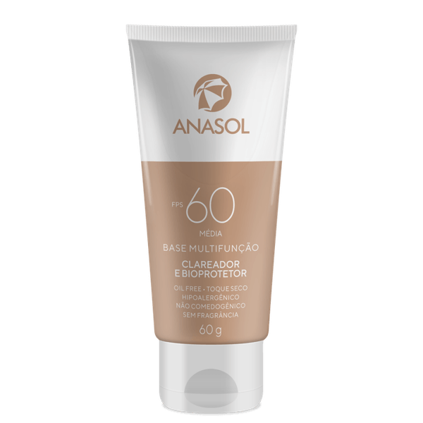 Protetor Solar Anasol FPS 60 Base Multifunção Média 60g