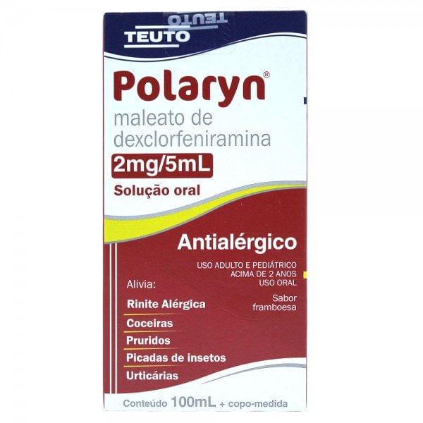 Polaryn Antialérgico Solução Oral 100ml Polaryn Solução Oral 100ml