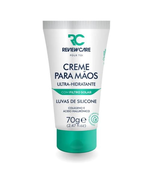 Creme para Mãos Ultra-Hidratante Luva de Silicone 70g