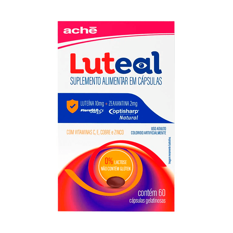Luteal Suplemento Alimentar com 60 Cápsulas