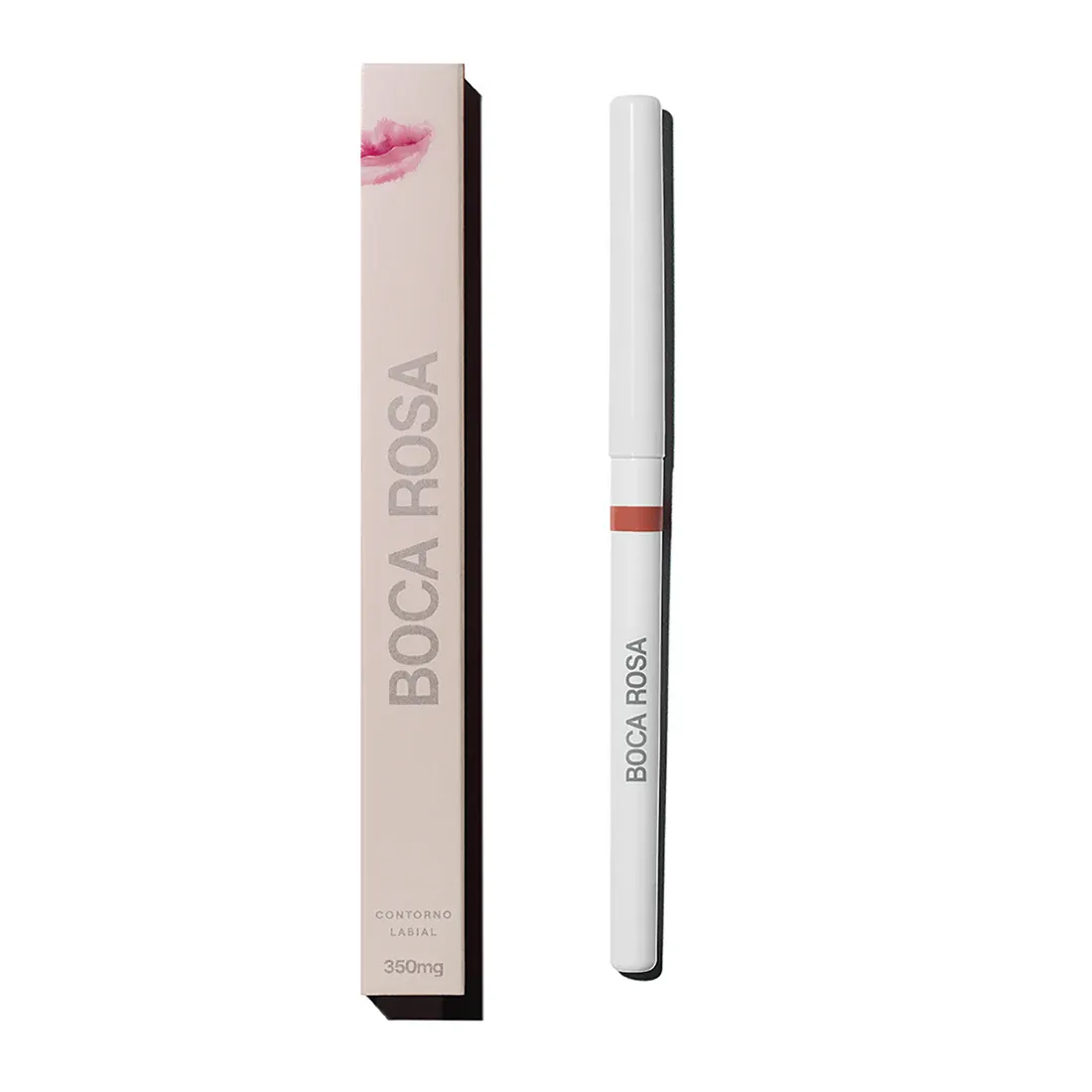 Contorno Labial Boca Rosa Cor Rose 1un