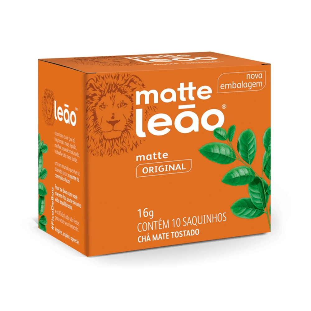 Chá Matte Leão Original com 10 Sachês