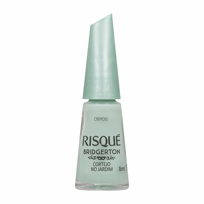 Esmalte Cremoso Risqué Bridgerton 8ml - Cortejo no Jardim