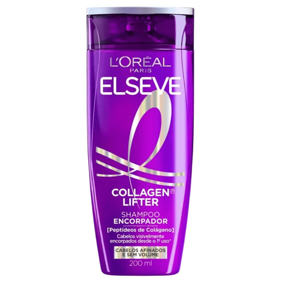 Shampoo Elseve Collagen Lifter Encorpador L'Oréal Paris 200ml