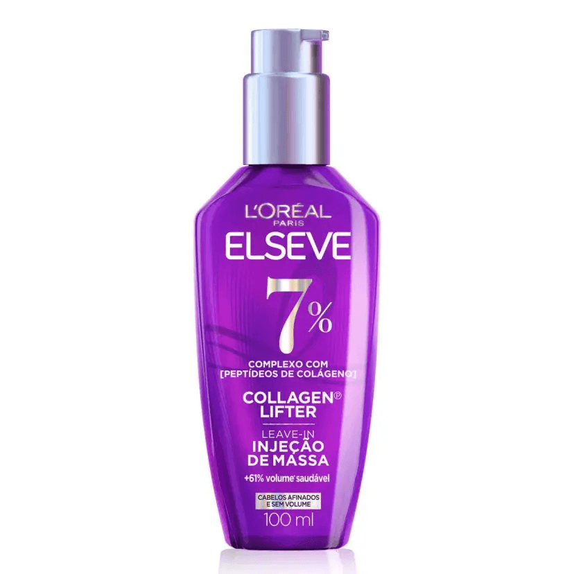 Leave-in Injeção de Massa Elseve Collagen Lifter 100ml