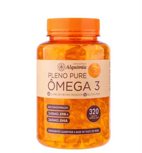 Ômega 3 Alquímia 1000mg com 320 Cápsulas