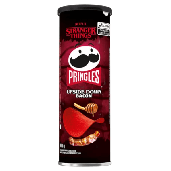 Salgadinho Batata Pringles Stranger Things Bacon 100g