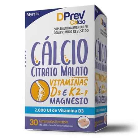 Dprev Cálcio 2.000ui com 30 Comprimidos