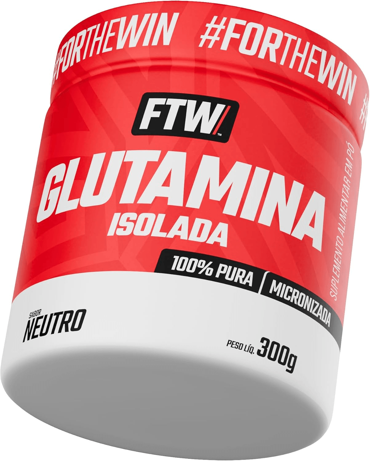 FTW Glutamina Micronizada Isolada 100% – Pote 300g