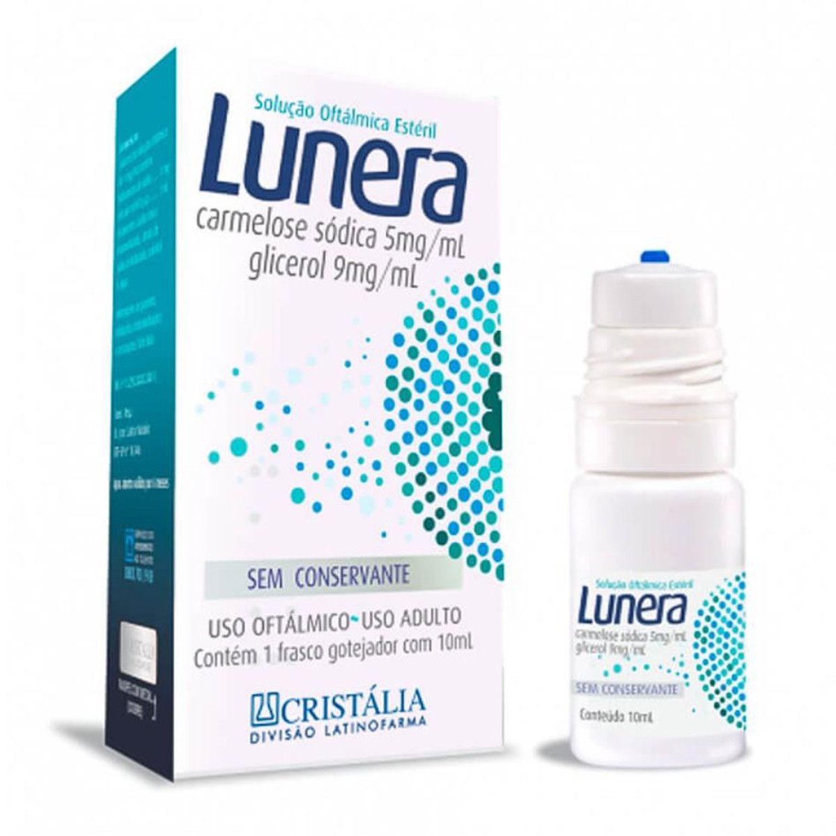 Lunera 5mg/ml + 9mg/ml Solução Oftálmica Estéril 10ml