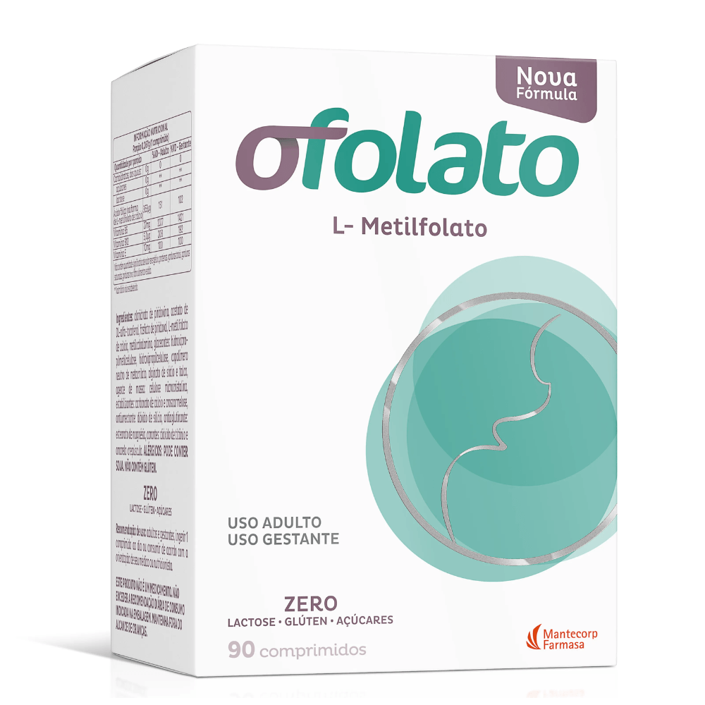 Ofolato Suplemento Alimentar com 90 Comprimidos