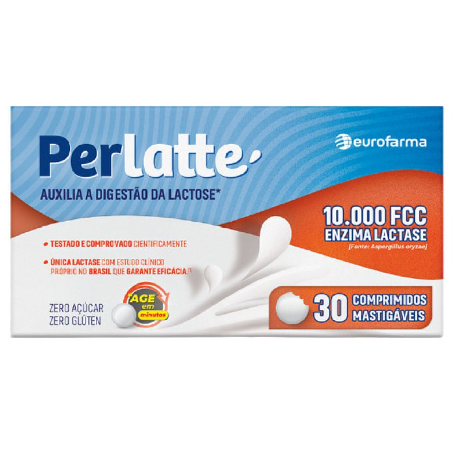 Perlatte com 30 Comprimidos Mastigáveis